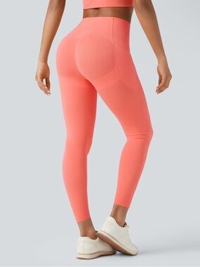 HALARA Coral High-Waist Sculpting Leggings Medium 7/8 NWT
